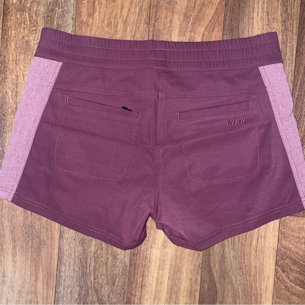 Kuhl‎ Women’s Riptide Short Activewear 3” Inseam Burgundy Maroon - Picture 2 of 6